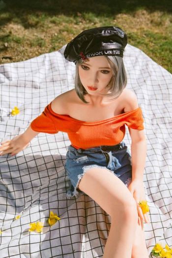 145cm 4ft9 Beautiful Young Love Doll Silicone Sex Doll -Paloma