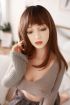 145cm 4ft9 Closed Eyes Silicone Sex Doll Sleepy Love Doll -Evelin