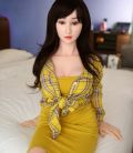 145cm 4ft9 Super Real Silicone Sex Doll Mature Lifelike Love Doll -Amelie