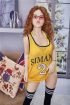 145cm 4ft9 Cheap Sporty Real Sex Doll for Male Diana