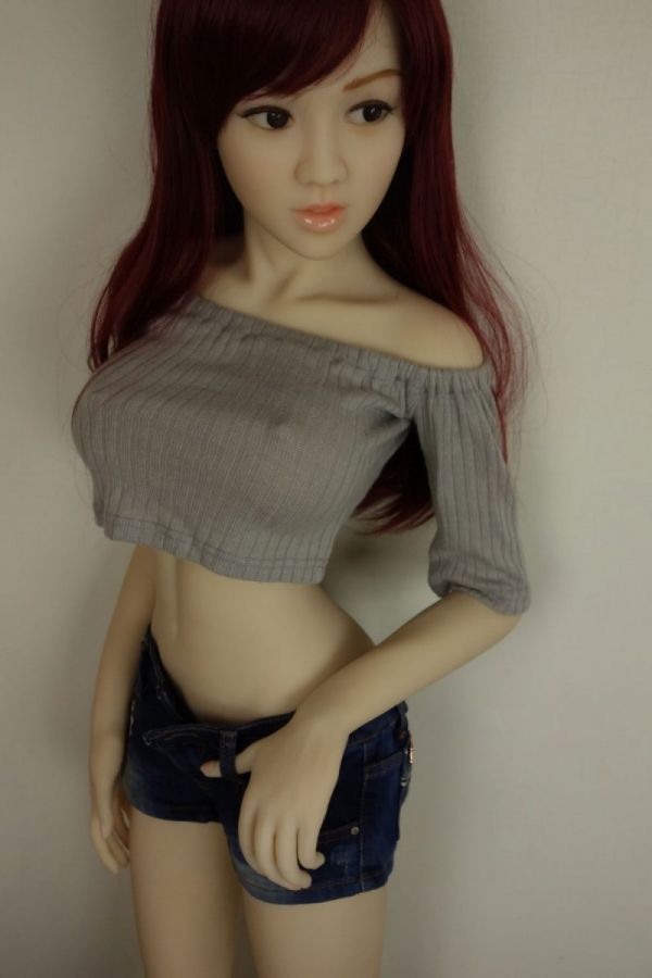 146cm 4ft9 Slim Girl Lifelike Sex Doll D Cup Breats Lilian