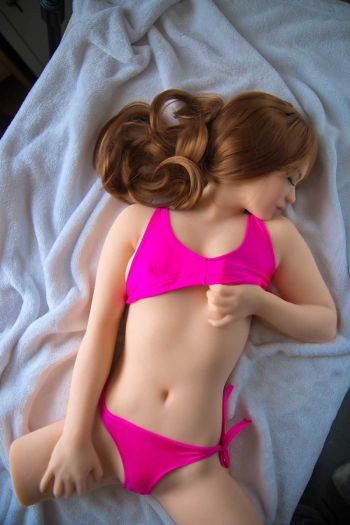 60cm 1ft11 Real Sex Torso TPE Half Sex Doll Candida