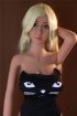 140cm 4ft7 Blonde Hair Sexy Adult Sex Doll Halle