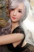 145cm 4ft9 Dcup Silicone Hyper Realistic Silicone Sex Doll Alva Amodoll