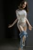 150cm 4ft11 Dcup Silicone Hyper Realistic Silicone Sex Doll Reina Amodoll